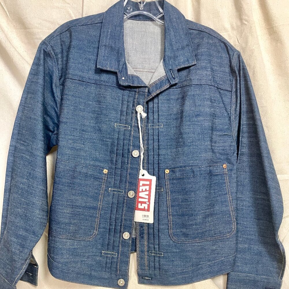 LVC Levi's Triple Pleat Blouse 1880 Cone Denim Made in USA